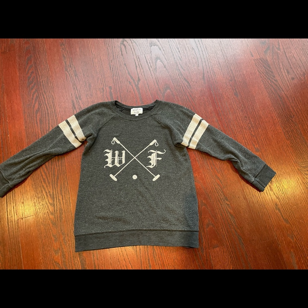 Wildfox kids fleece sweatshirt fits 8-10Y